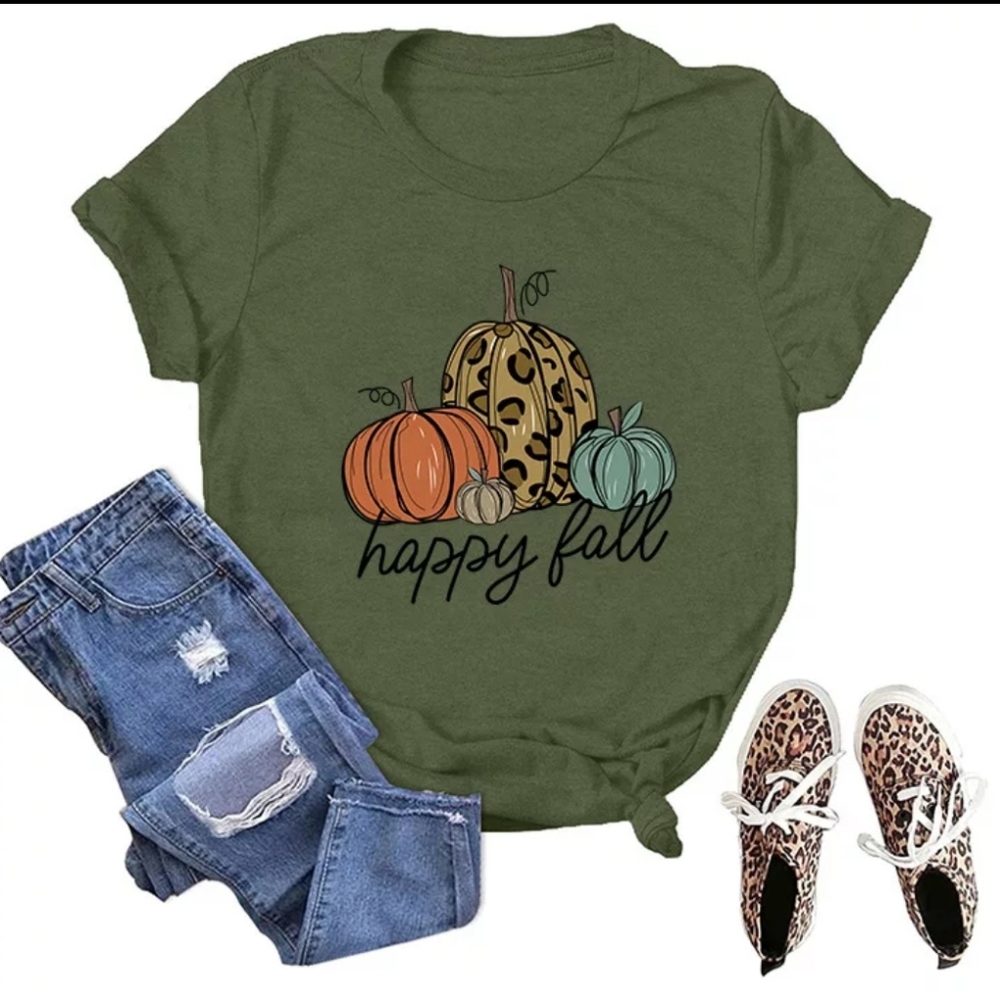 Happy Fall Pumpkin T Shirt